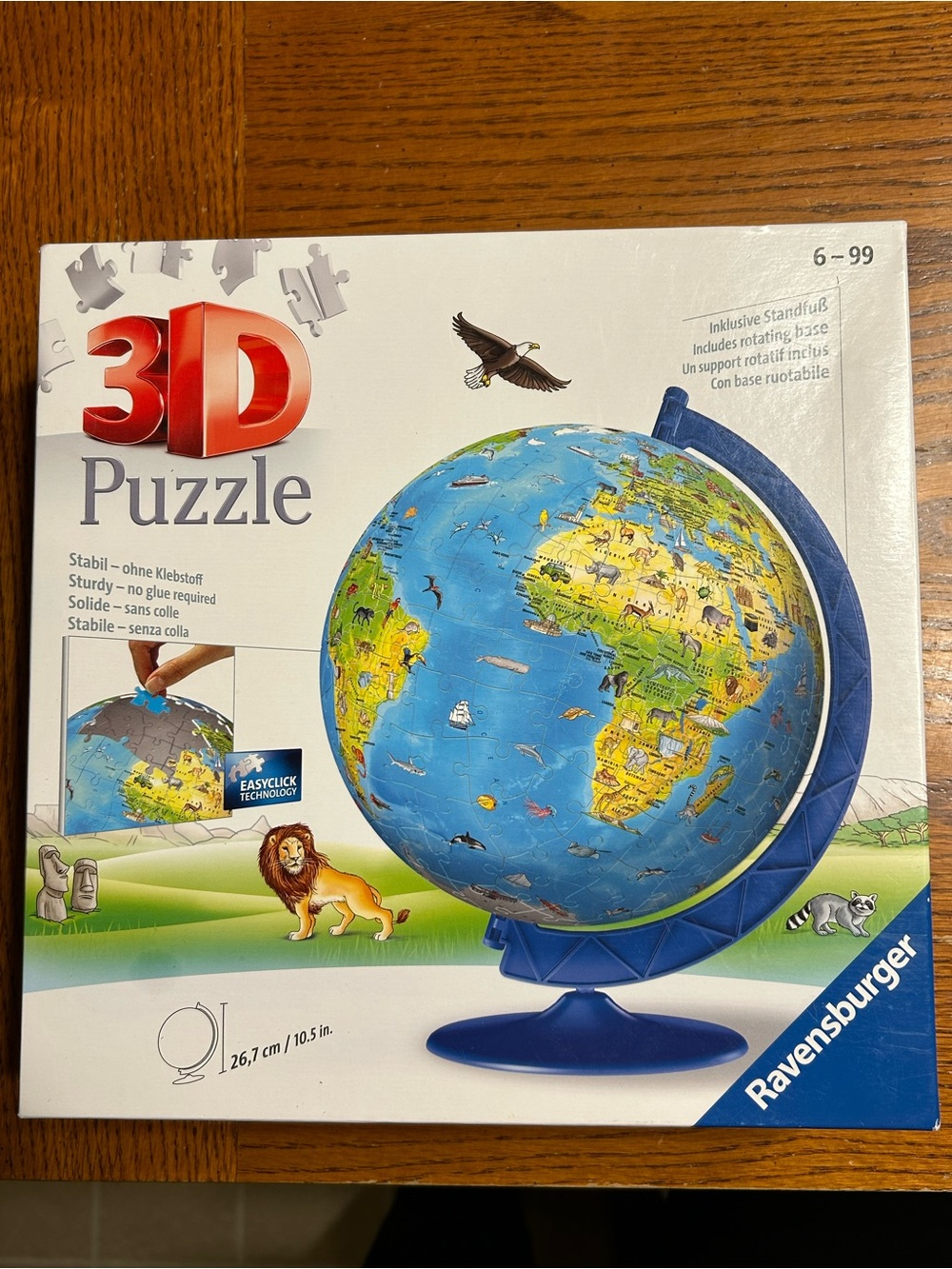 Ravensburger 3D Puzzle Globe puzzle - missing stand